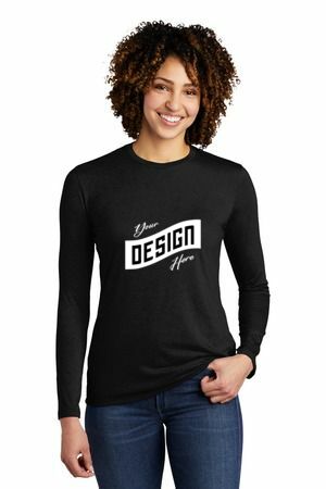 Allmade ® Women's Tri-Blend Long Sleeve Tee AL6008