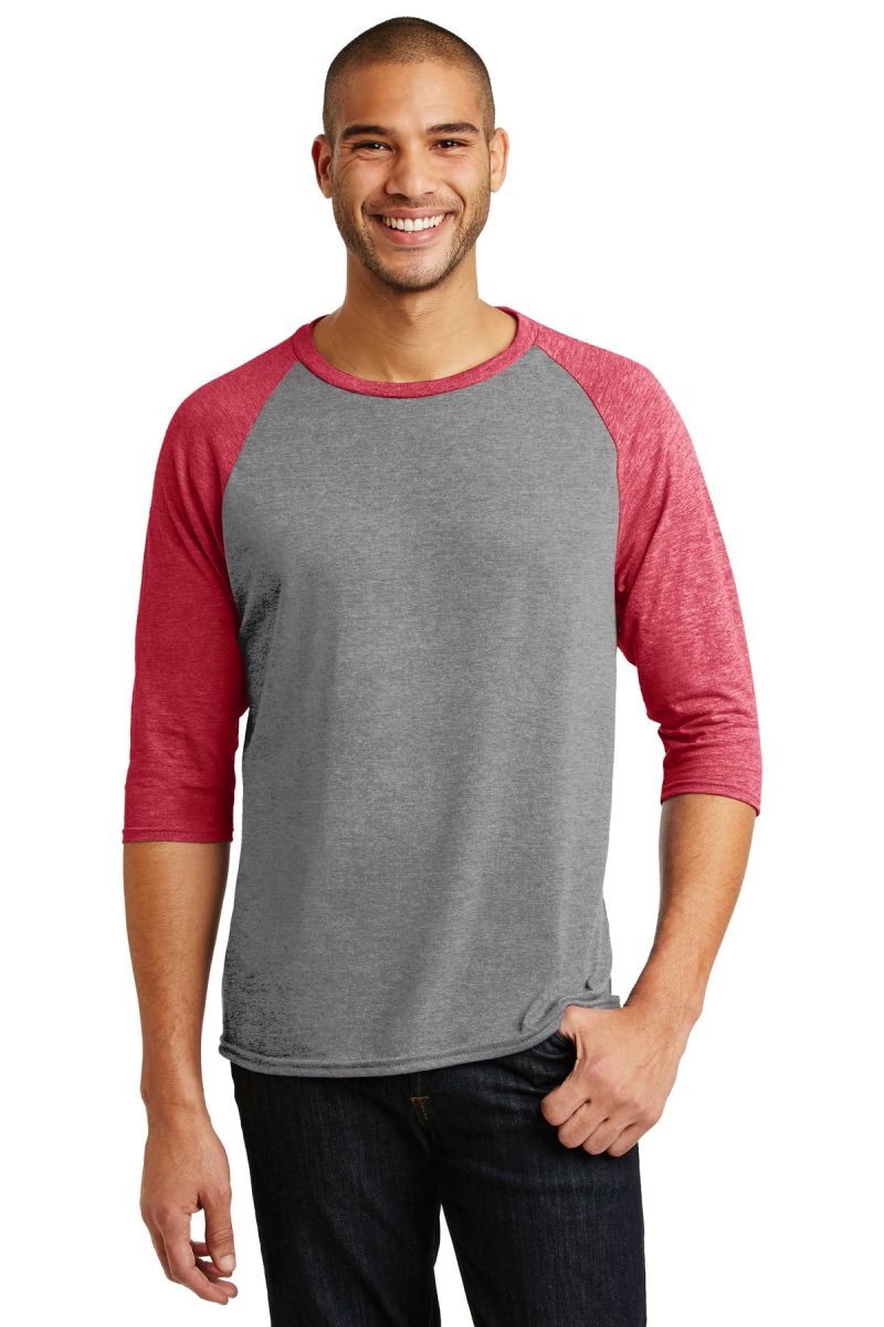  DISCONTINUED  Anvil ®  Tri-Blend 3/4-Sleeve Raglan Tee