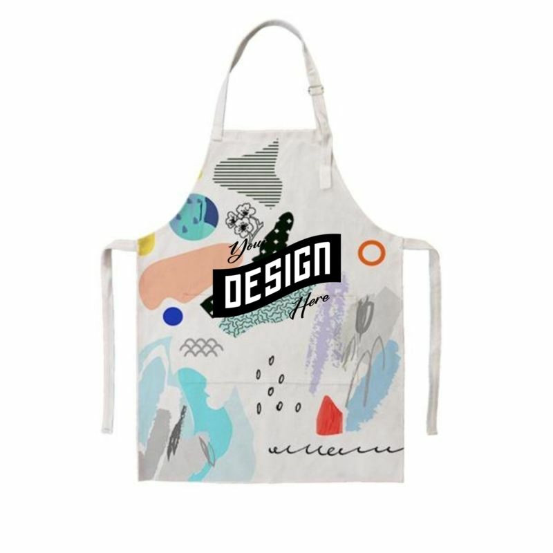 Sublimation Multipurpose Apron W/ Custom Logo & Adjuster