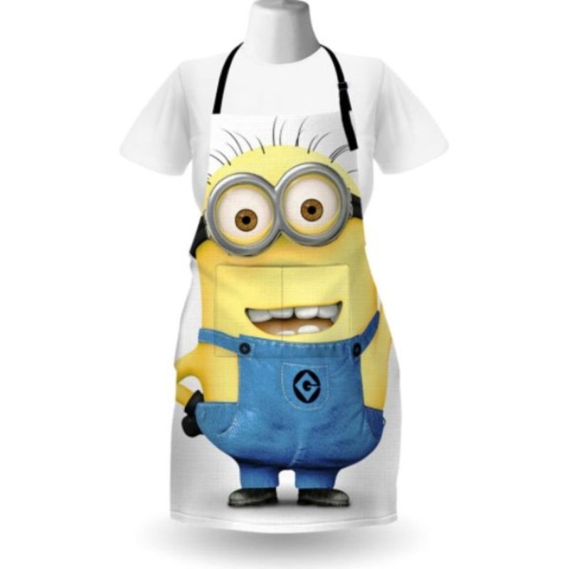 Dye-Sublimation Cotton Poly Apron W/ Custom Logo & 2 Pockets