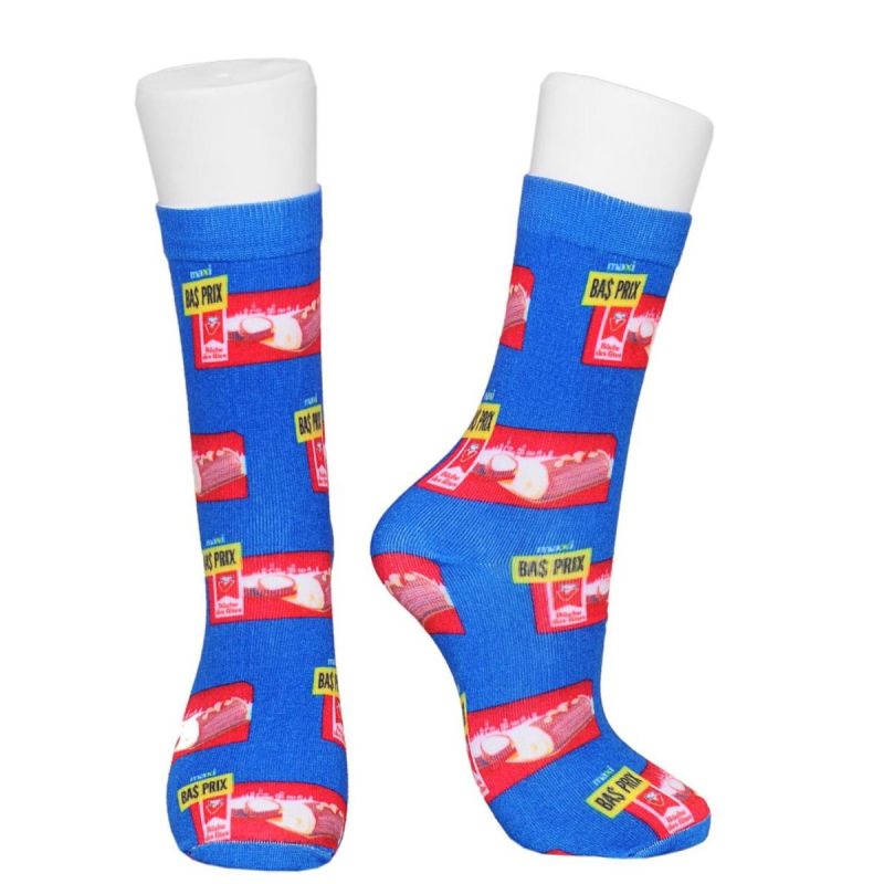 Mid Crew 360 Digital Print Unisex Socks W/ Full Customization