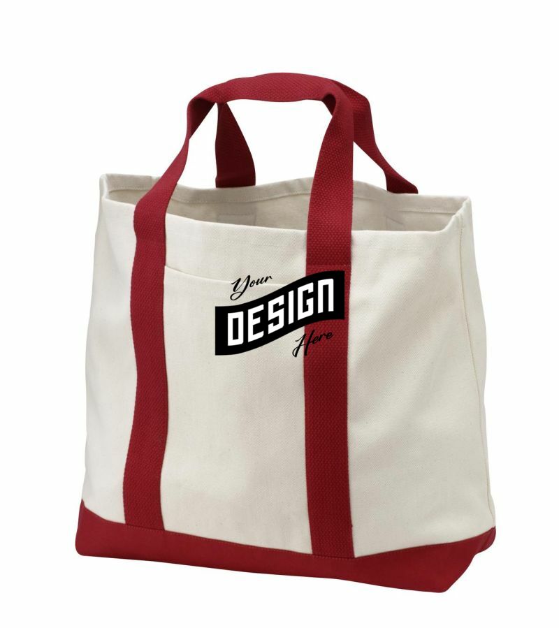 Port Authority ®  - Ideal Twill Two-Tone Shopping Tote