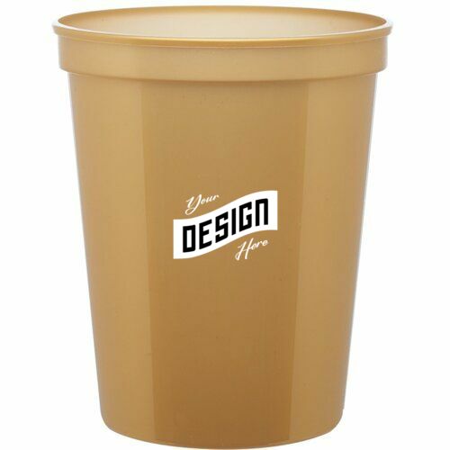 Stadium Cups W/ Custom Logo USA Made 16 Oz