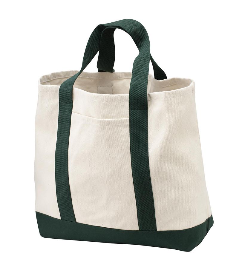 Port Authority ®  - Ideal Twill Two-Tone Shopping Tote