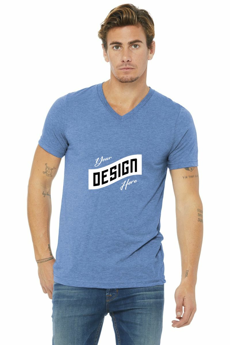 BELLA+CANVAS ® Unisex Triblend Short Sleeve V-Neck Te
