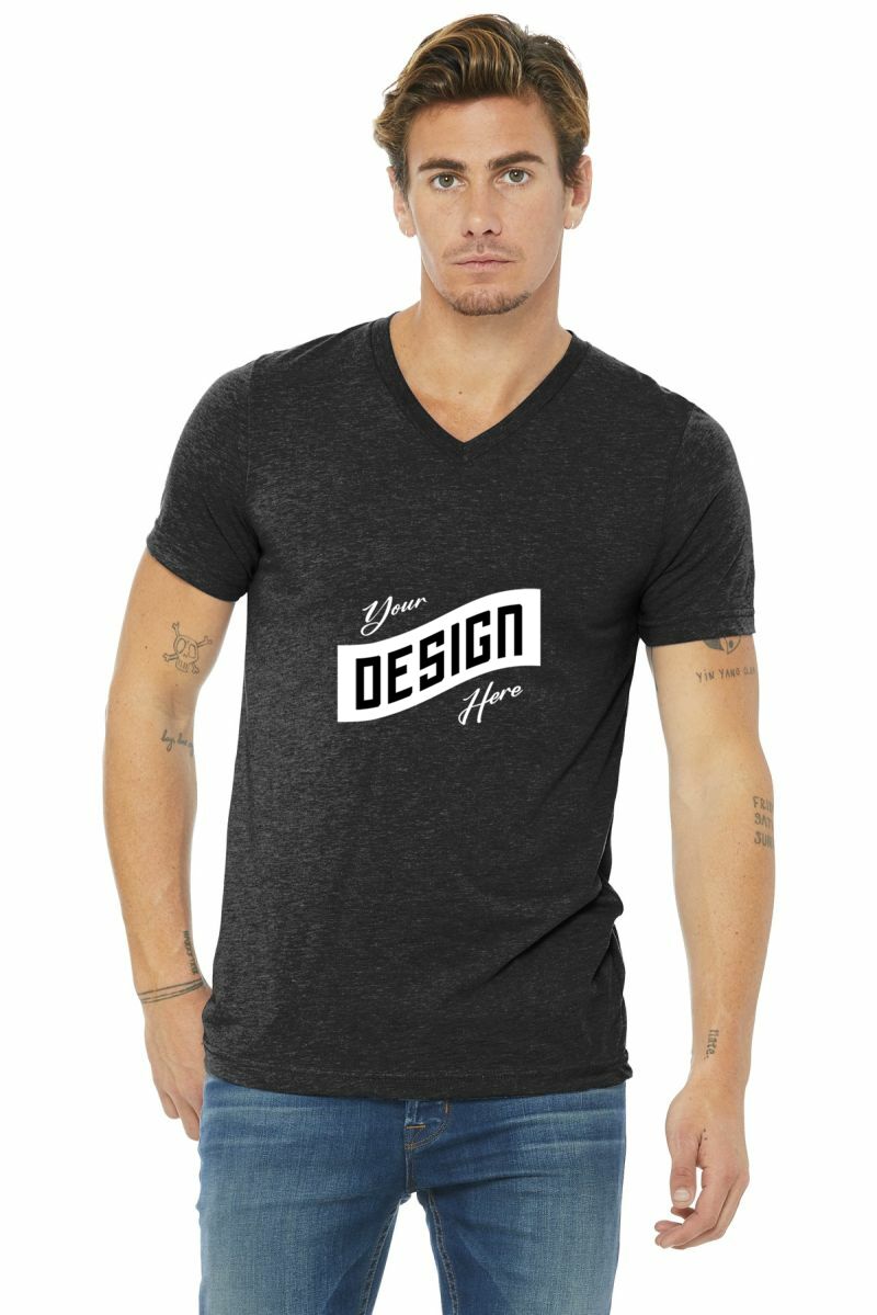 BELLA+CANVAS ® Unisex Triblend Short Sleeve V-Neck Te
