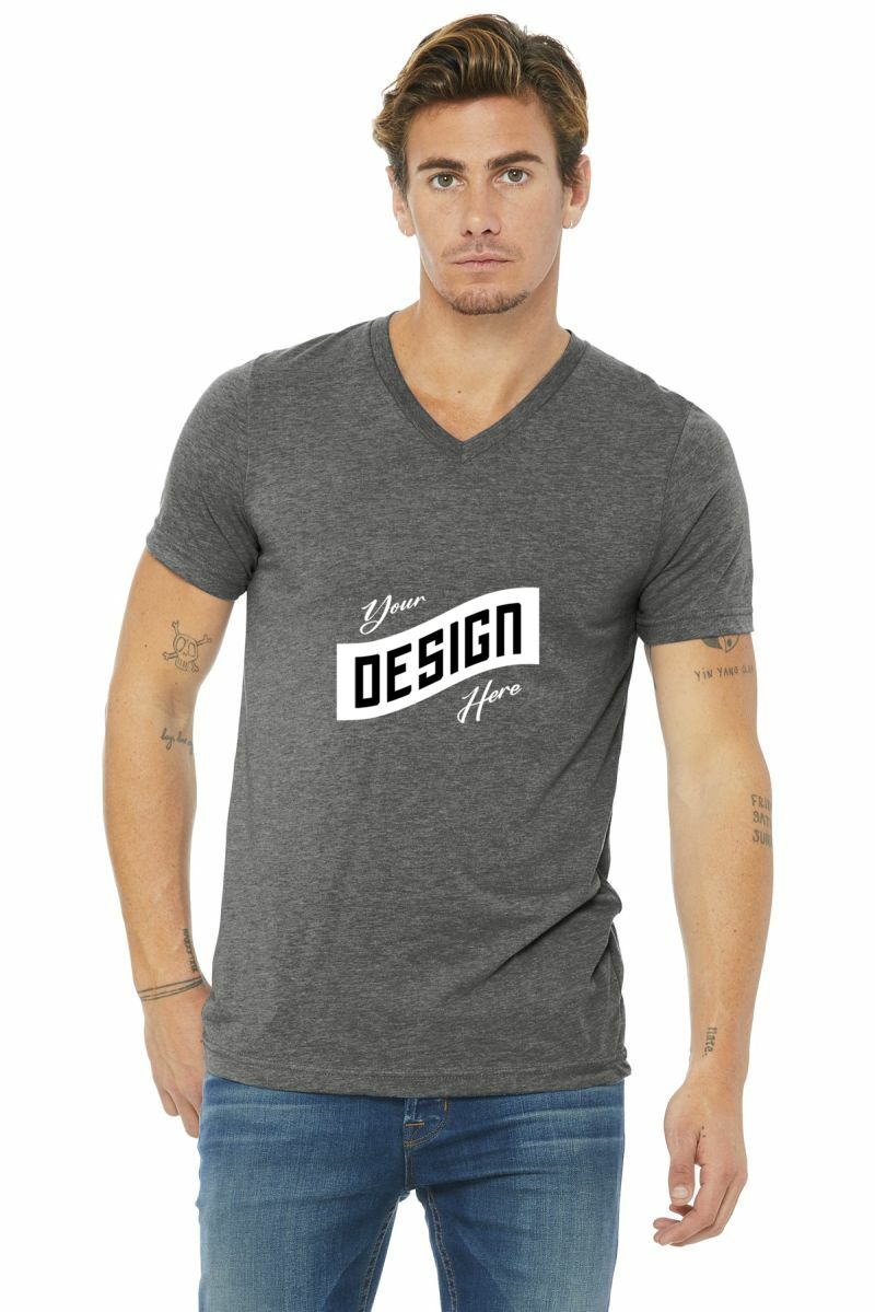 BELLA+CANVAS ® Unisex Triblend Short Sleeve V-Neck Te