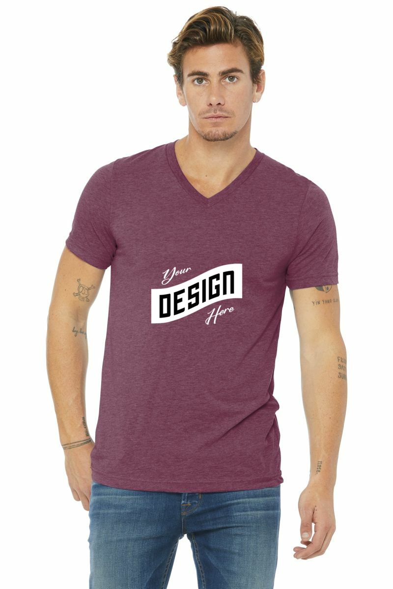 BELLA+CANVAS ® Unisex Triblend Short Sleeve V-Neck Te