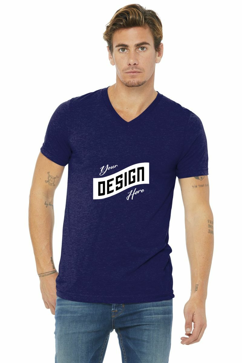 BELLA+CANVAS ® Unisex Triblend Short Sleeve V-Neck Te