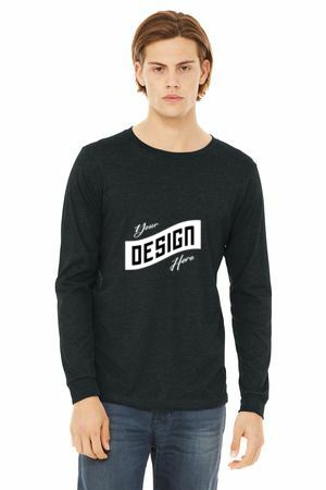 BELLA+CANVAS ® Unisex Heather CVC Long Sleeve Tee BC3501CVC