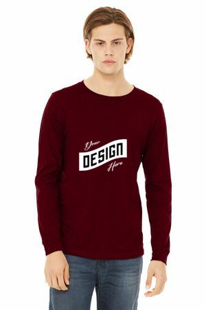 BELLA+CANVAS ® Unisex Heather CVC Long Sleeve Tee BC3501CVC