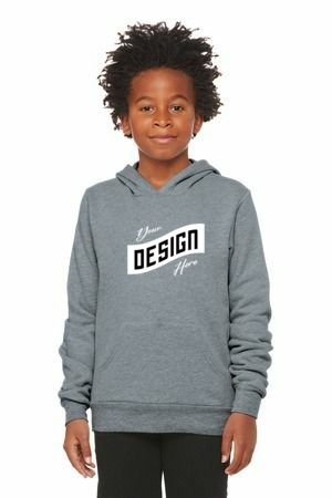 BELLA+CANVAS  ®  Youth Sponge Fleece Pullover Hoodie BC3719Y