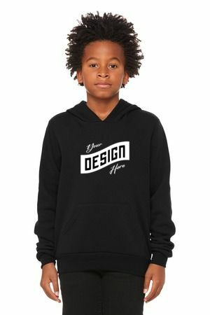 BELLA+CANVAS  ®  Youth Sponge Fleece Pullover Hoodie BC3719Y