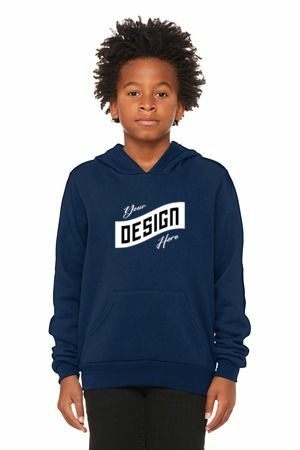 BELLA+CANVAS  ®  Youth Sponge Fleece Pullover Hoodie BC3719Y