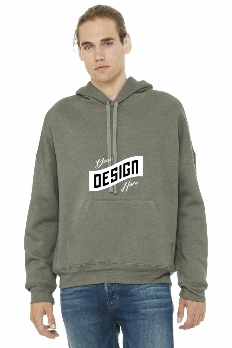 BELLA+CANVAS ® Unisex Sponge Fleece Pullover DTM Hoodie