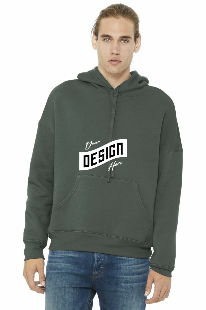 BELLA+CANVAS ® Unisex Sponge Fleece Pullover DTM Hoodie