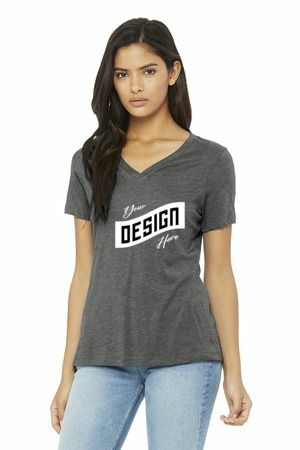 BELLA+CANVAS ®  Women's Relaxed Triblend V-Neck Tee BC6415