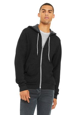 BELLA+CANVAS  ®  Unisex Sponge Fleece Full-Zip Hoodie
