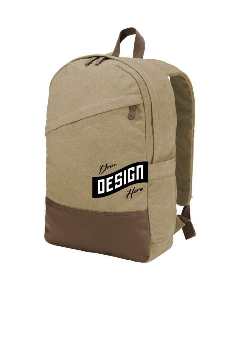 Port Authority  ®  Cotton Canvas Backpack
