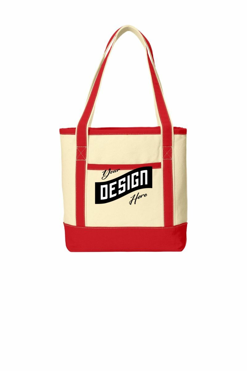 Port Authority ®  Medium Cotton Canvas Tote