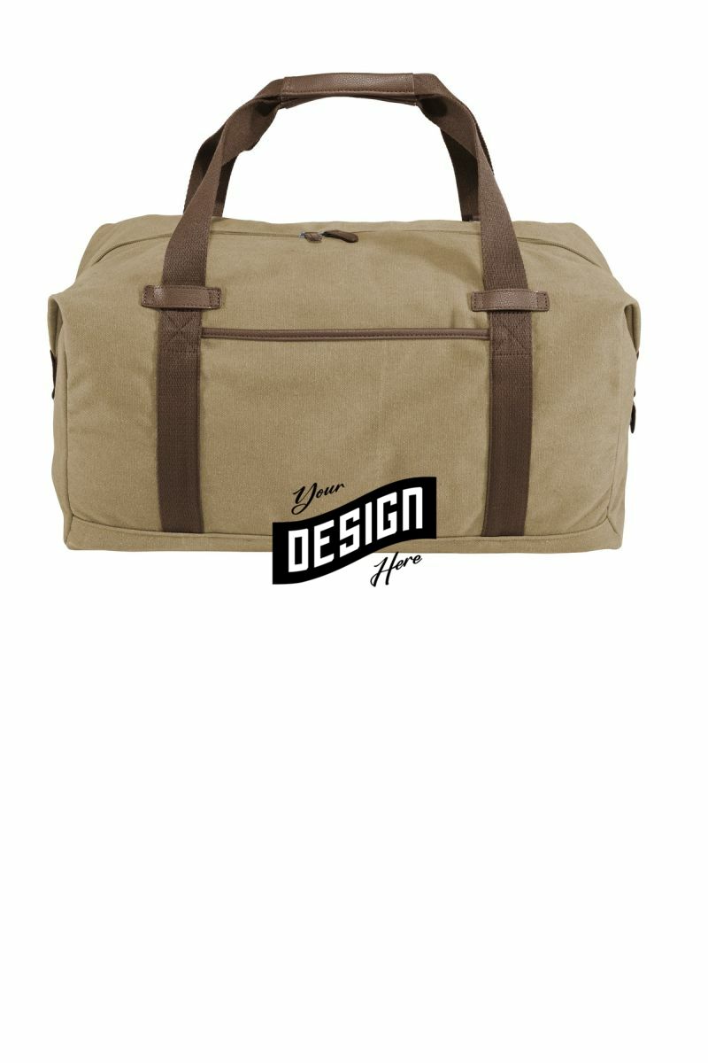 Port Authority  ®  Cotton Canvas Duffel