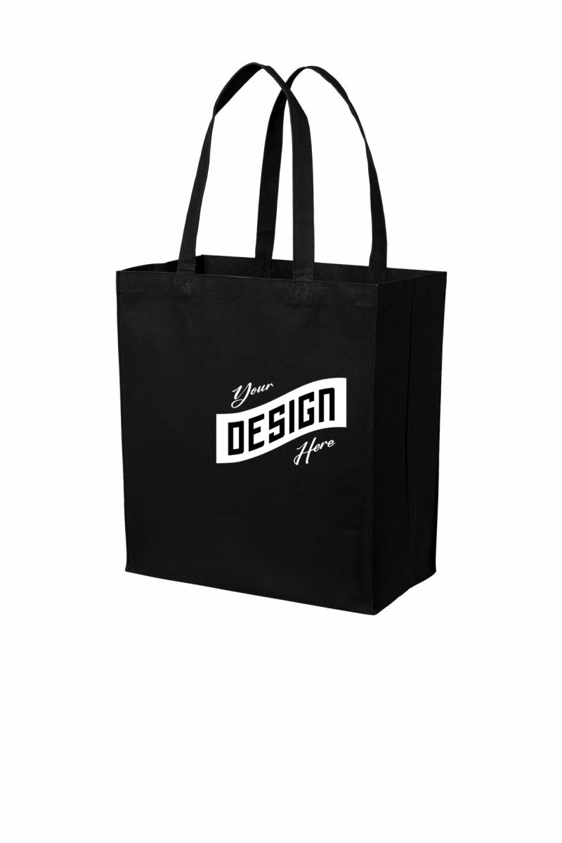 Port Authority ®  Cotton Canvas Over-the-Shoulder Tote BG426