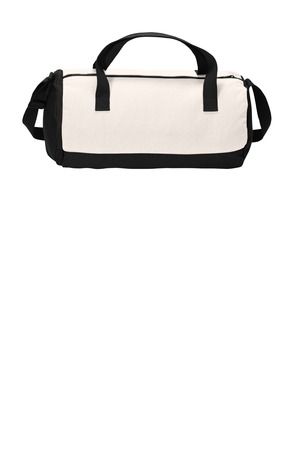  DISCONTINUED  Port Authority  ®  Cotton Barrel Duffel  BG814