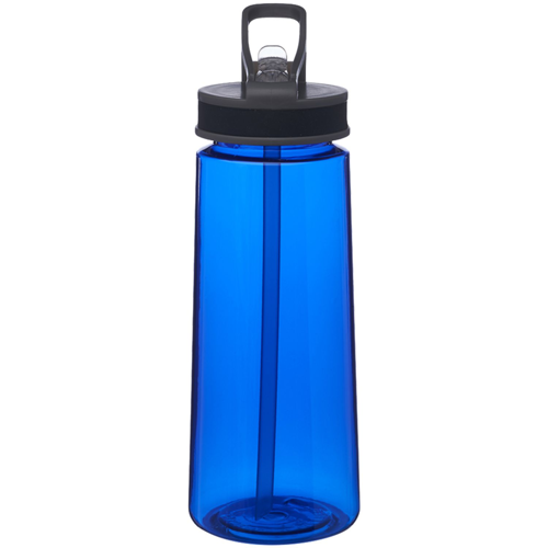 Classic 22 Oz Sports Bottles W/ Straw Printed Water Bottle