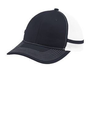 Port Authority  ®  Two-Stripe Snapback Trucker Cap