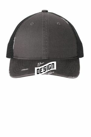Port Authority ®  Distressed Mesh Back Cap C600