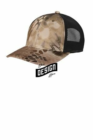 Port Authority  ®  Performance Camouflage Mesh Back Snapback Cap C892