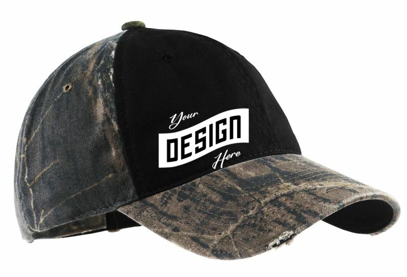 Port Authority ®  Camo Cap with Contrast Front Panel