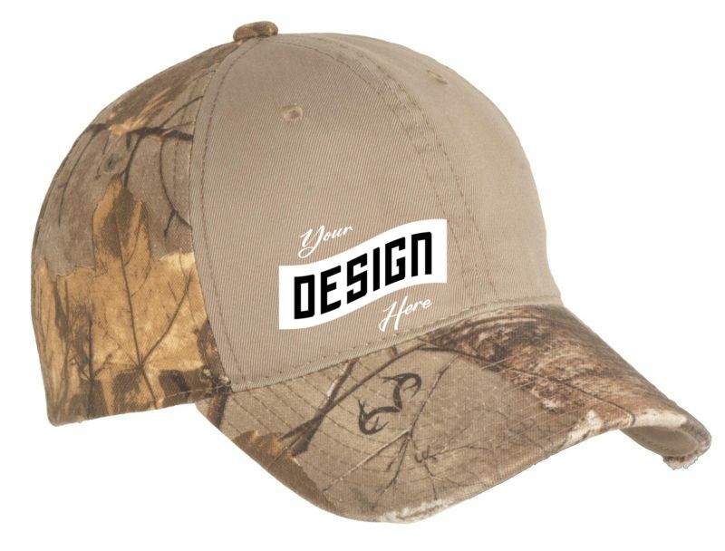 Port Authority ®  Camo Cap with Contrast Front Panel