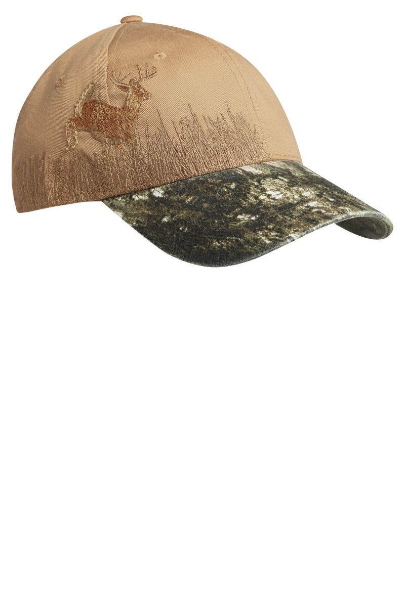  DISCONTINUED  Port Authority ®  Embroidered Camouflage Cap