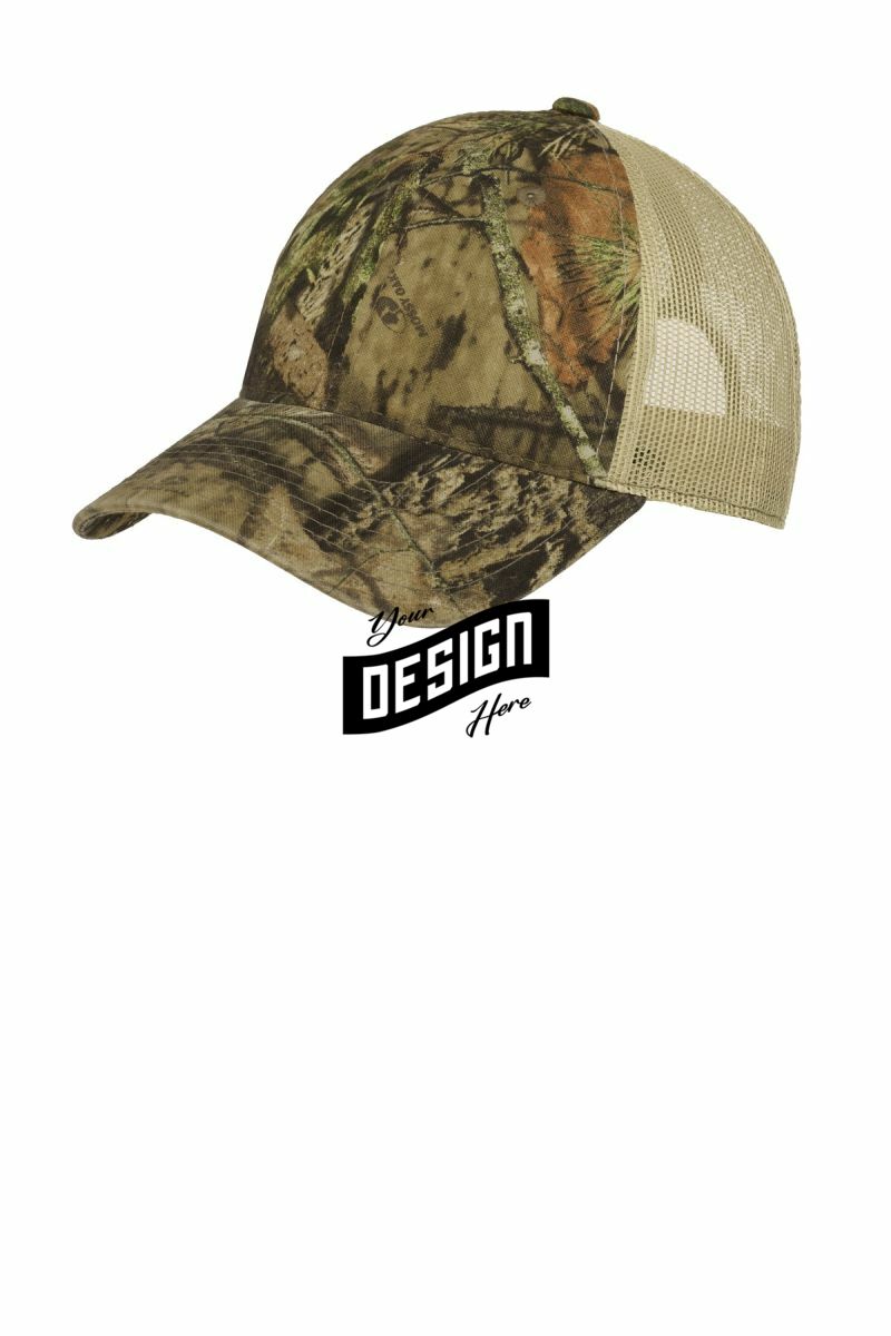 Port Authority ®  Unstructured Camouflage Mesh Back Cap