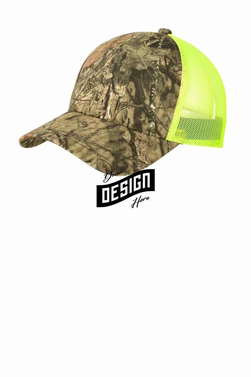 Port Authority ®  Structured Camouflage Mesh Back Cap