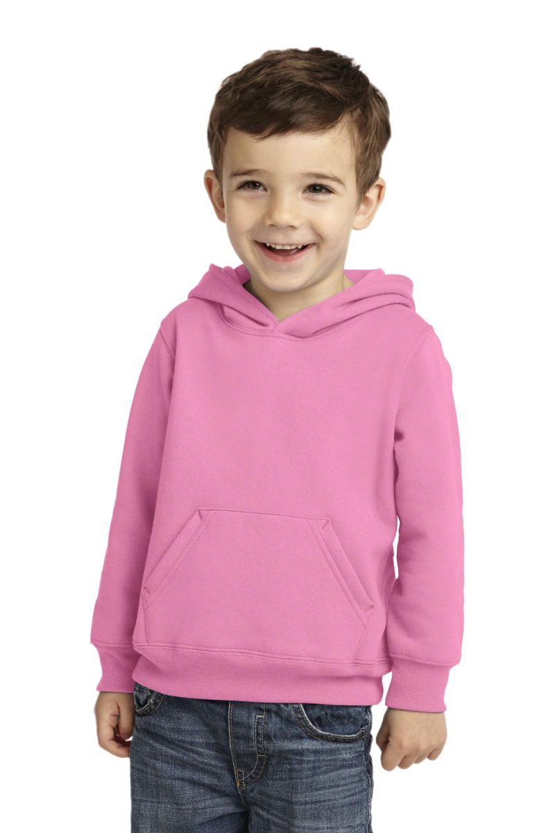 Port & Co ™  Toddler Core Fleece Pullover Hooded Sweatshirt