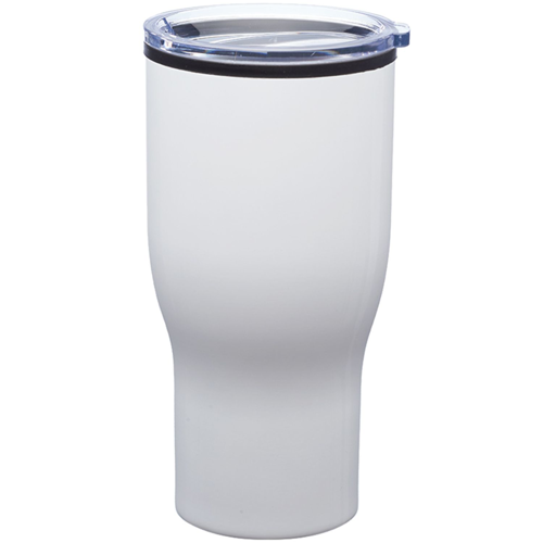 Stainless Steel Travel Mugs W/ Plastic Interior 28 Oz. 