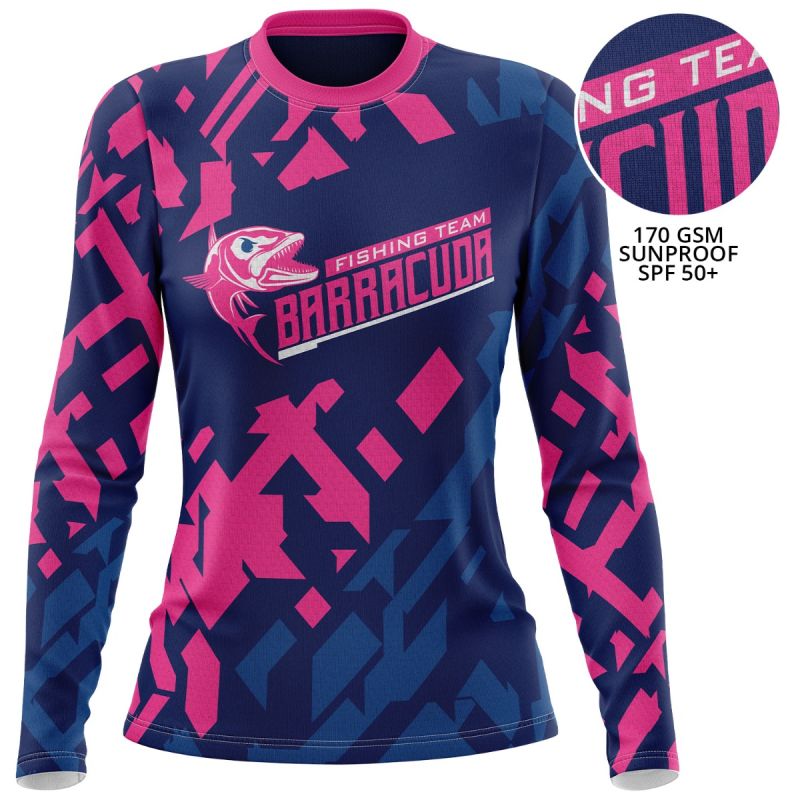 Women 170 GSM Sunproof SPF 50+ Short Sleeve Fishing T-Shirt