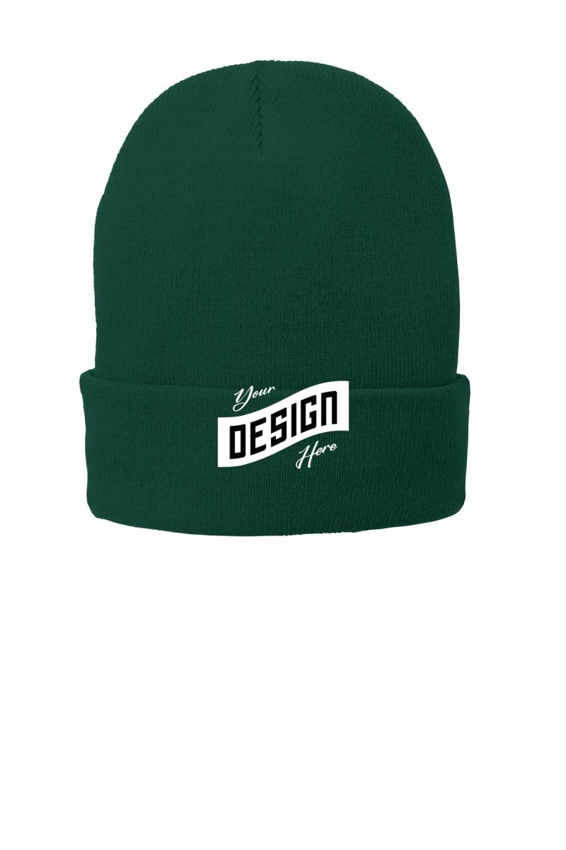 Port & Company ®  Fleece-Lined Knit Cap