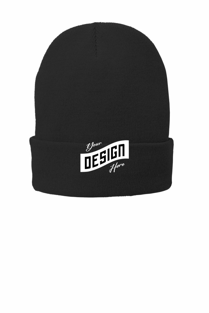 Port & Company ®  Fleece-Lined Knit Cap