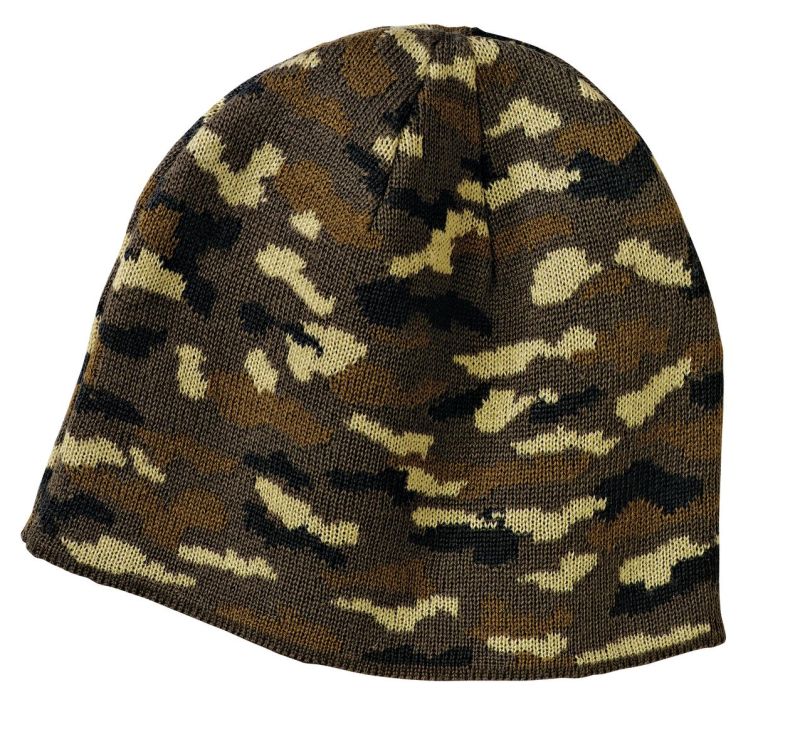 Port & Company ® Camo Beanie Cap