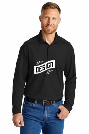 CornerStone ® Select Lightweight Snag-Proof Long Sleeve Polo CS418LS