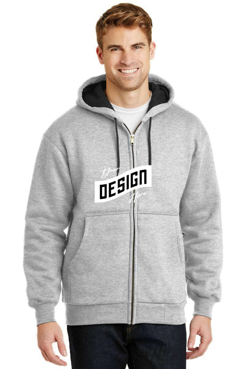 CornerStone ® - Heavyweight Full-Zip Hooded Sweatshirt with Thermal Lining