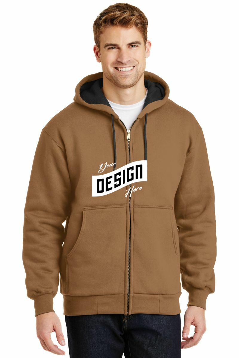 CornerStone ® - Heavyweight Full-Zip Hooded Sweatshirt with Thermal Lining
