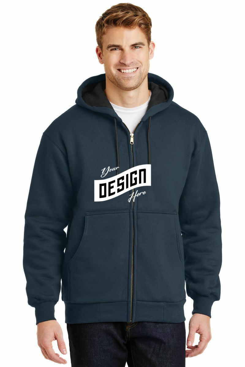 CornerStone ® - Heavyweight Full-Zip Hooded Sweatshirt with Thermal Lining