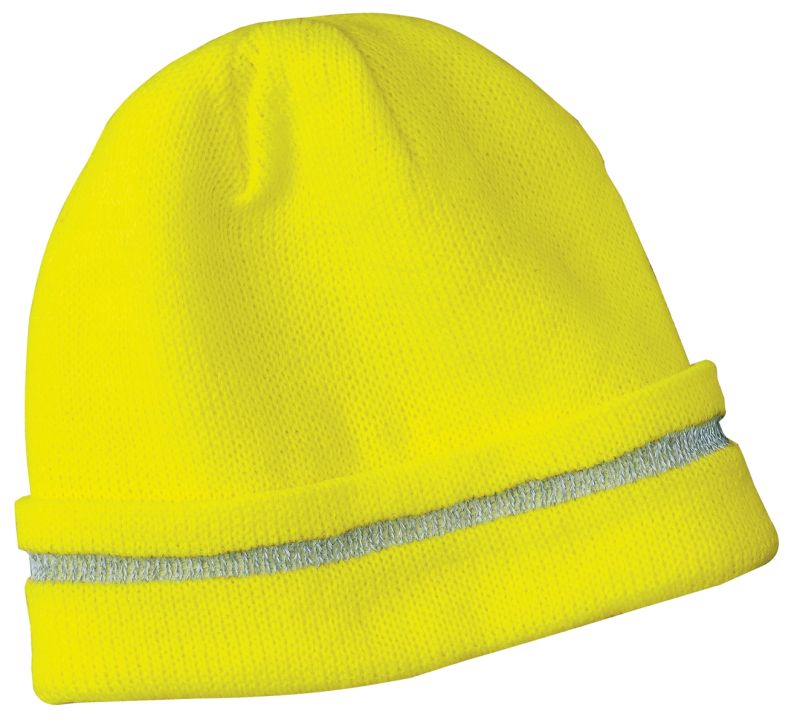 CornerStone ®  - Enhanced Visibility Beanie with Reflective Stripe