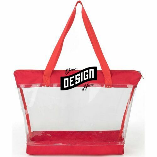 Clear PVC Transparent Shoulder Tote Bag