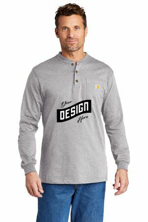 Carhartt ® Long Sleeve Henley T-Shirt CTK128