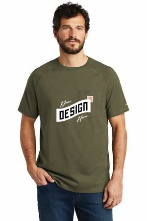 DISCONTINUED Carhartt Force ® Cotton Delmont Short Sleeve T-Shirt